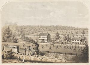 E. Wanckel's estate at Jamaica Plain, near Boston