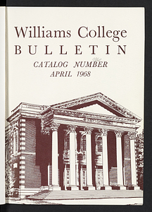Williams College Bulletin (1968-04)