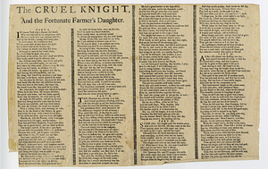 The cruel knight and the fortunate farmer's daughter.