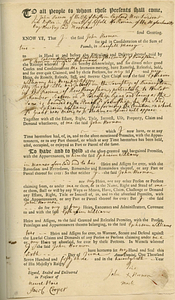 Number 34: Second Deed from June 6, 1753