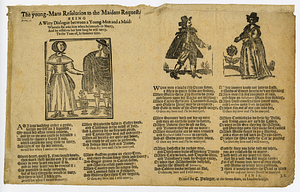 The young-mans resolution to the maidens request : being a witty dialogue between a young-man and a maid, wherein she asks him when he intends to marry ... : to the tune of, In summer time.