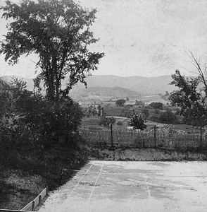 View from Zeta Psi, 1897