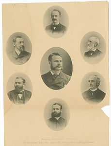 1886-1887 YMCA Training School Faculty