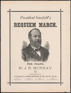President Garfield's requiem march : for piano /