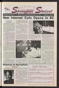 The Springfield Student (vol. 111, no. 13) Feb. 6, 1997