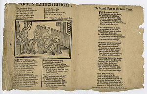 Maid's lamentation : that lives in great distress ... : the tune is, The lass that comes to bed to me, or, Sawney is gone.
