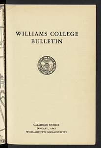 Williams College Bulletin (1945-01)