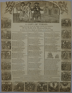 A copy of verses, humbly presented to all my worthy masters and mistresses in the parish of St. Mary-Le-Strand : for the year 1806 /