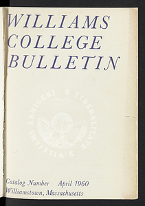 Williams College Bulletin (1960-04)