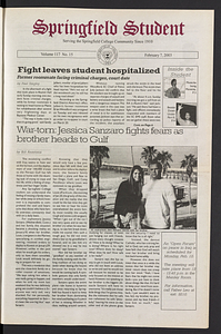 The Springfield Student (vol. 117, no. 15) Feb. 7, 2003