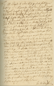Number 38: Quitclaim from November 5, 1753