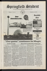 The Springfield Student (vol. 117, no. 3) Sept. 26, 2002