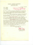 Letter from Edward L. Bernays to Suffolk University President Dennis C. Haley regarding Bernays financials support for the Bernays Lecture series to be hosted at the university, 12-29-1962