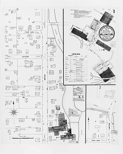 Sanborn Perris: map of Williamstown, 1908