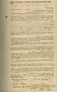 Number 24: Deed from February 28, 1753