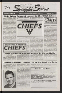The Springfield Student (vol. 111, no. 19) Apr. 3, 1997