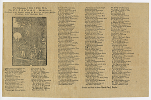 The unfortunate concubine, or, Rosamond's overthrow : occasioned by her brother's praising her beauty to two young knights of Salisbury as they rid [sic] along the road.