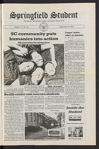 The Springfield Student (vol. 117, no. 2) Sept. 20, 2002