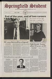 The Springfield Student (vol. 117, no. 26) May 2, 2003