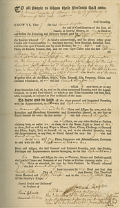 Number 30: Deed from May 26, 1753