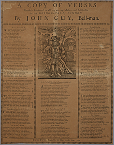A copy of verses humbly presented to all my worthy masters and mistresses in the Bridge-ward, London /