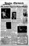 Boston Chronicle August 9, 1958