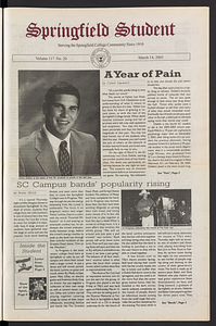 The Springfield Student (vol. 117, no. 20) Mar. 14, 2003
