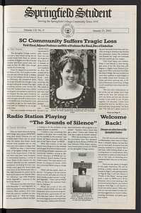 The Springfield Student (vol. 116, no. 9) Jan. 23, 2002