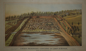 Union Prisoners confined in Camp Sumpter, near Andersonville, Ga.