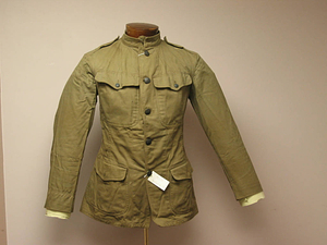 Charles White Whittlesey: Cotton Coat - Front