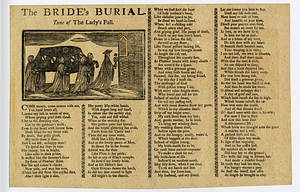 The bride's burial : tune of The lady's fall.