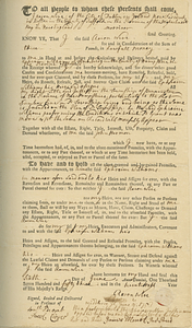 Number 35: Third Deed from June 6, 1753