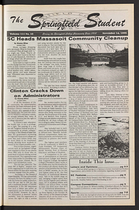 The Springfield Student (vol. 111, no. 10) Nov. 14, 1996