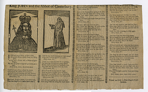 King John and the Abbot of Canterbury.