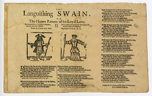 The languishing swain, or, The happy return of his loyal love ... : tune of, Charon make haste.