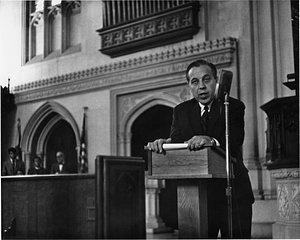 Moratorium Day speaker, 1969