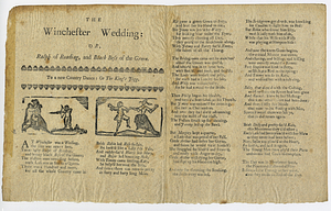 The Winchester wedding, or, Ralph of Reading and Black Bess of the Green : to a new country dance, or The king's jigg.