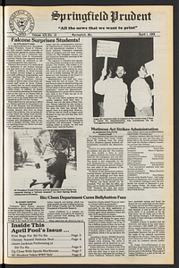 The Springfield Student (vol. 105, no. 21) Apr. 1, 1991