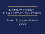 Oral history interview with Mark Harvey (OH-045), audio recording and transcript, 2005