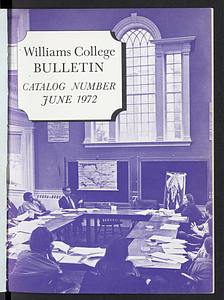 Williams College Bulletin (1972-06)