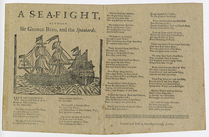 A sea-fight between Sir George Byng, and the Spaniards.