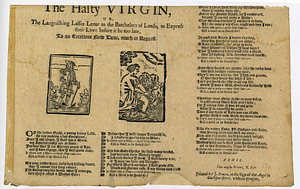 The hasty virgin, or, The languishing lasses letter to the batchelors of London, to express their love before it be too late : to an excellent new tune, much in request.