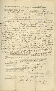 Number 74: Deed from January 5, 1837