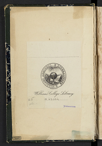 Catalogue of the Officers and Students of Williams College (1822-03)