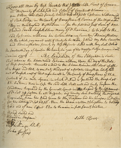 Number 25: Bond from April 14, 1753