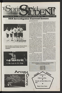 The Springfield Student (vol. 115, no. 7) Oct. 27, 2000