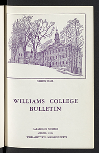 Williams College Bulletin (1954-03)