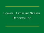 Lowell Lecture Series: Cornel West: "Race Matters" (videorecording), 1996