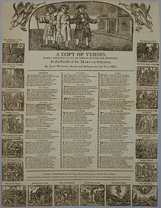 A copy of verses, humbly presented to all my worthy masters and mistresses in the parish of St. Mary-Le-Strand : for the year 1805 /