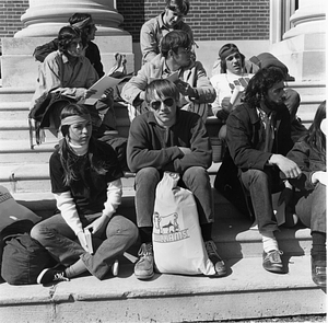 Students protest the Vietnam War, 1970